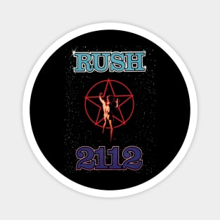 Album 2112 - Rush Band Logo Magnet